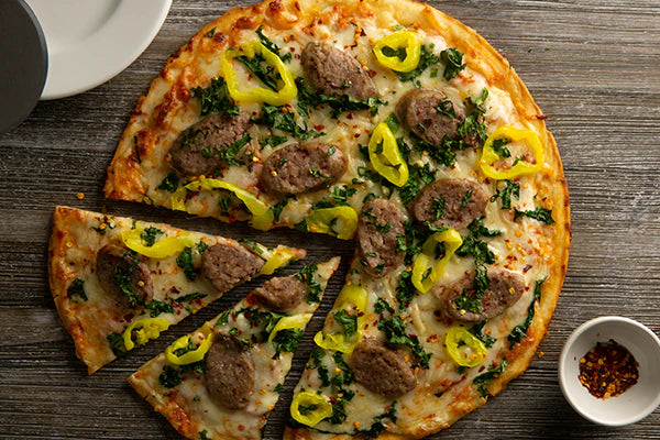 Simply a Sausage & Kale Pizza Recipe!