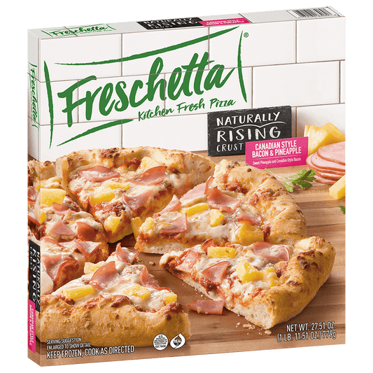 FRESCHETTA® Naturally Rising Crust Canadian Style Bacon & Pineapple Pizza