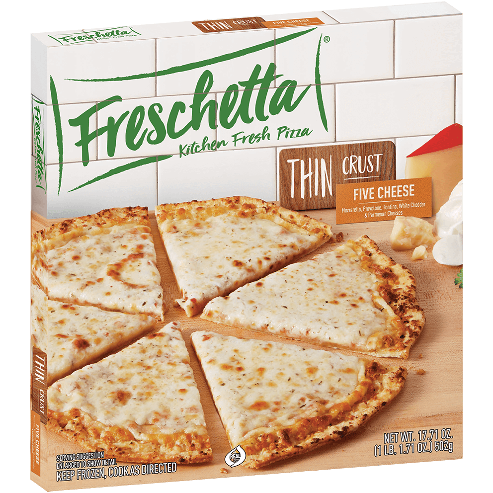 FRESCHETTA® Thin Crust Five Cheese Pizza